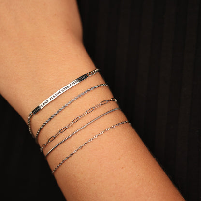 ROPE ACCENT CHAIN BRACELET - Inspiration Co.