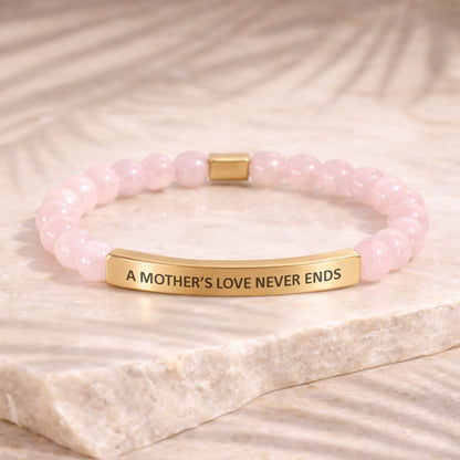 A MOTHER’S LOVE NEVER ENDS .