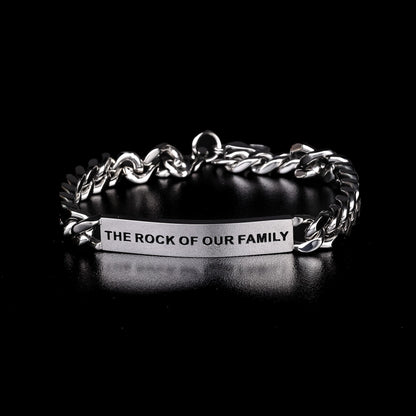 THE ROCK OF OUR FAMILY - MEN&