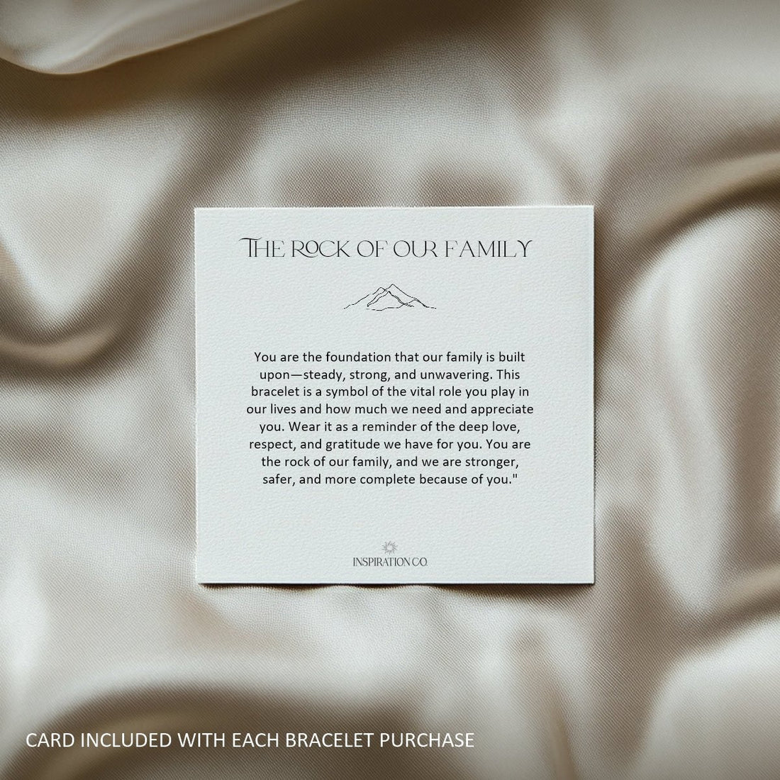 THE ROCK OF OUR FAMILY - Mens Collection - Inspiration Co.