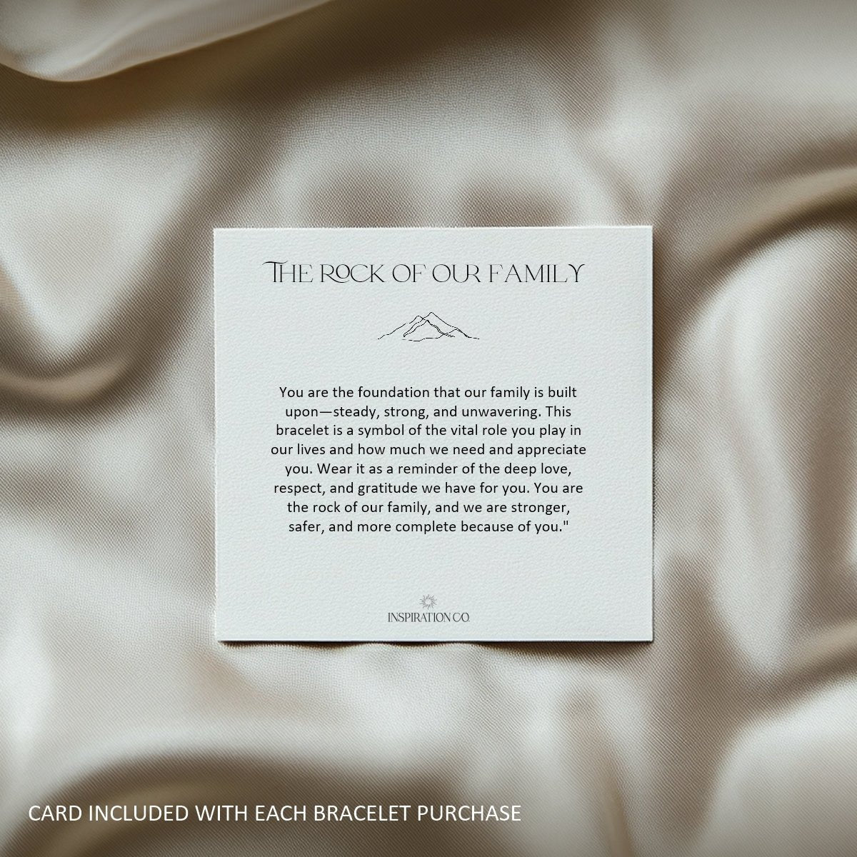 THE ROCK OF OUR FAMILY - Mens Collection - Inspiration Co.