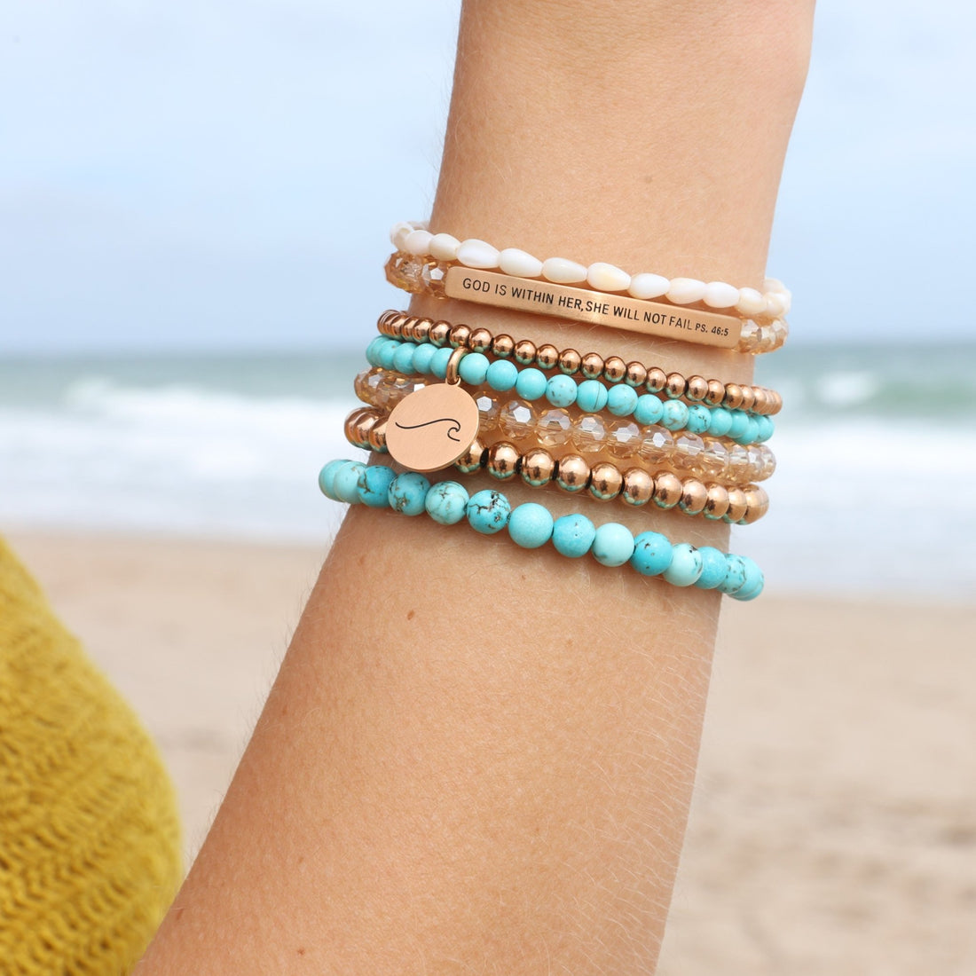 TURQUOISE - ACCENT BRACELET - Inspiration Co.