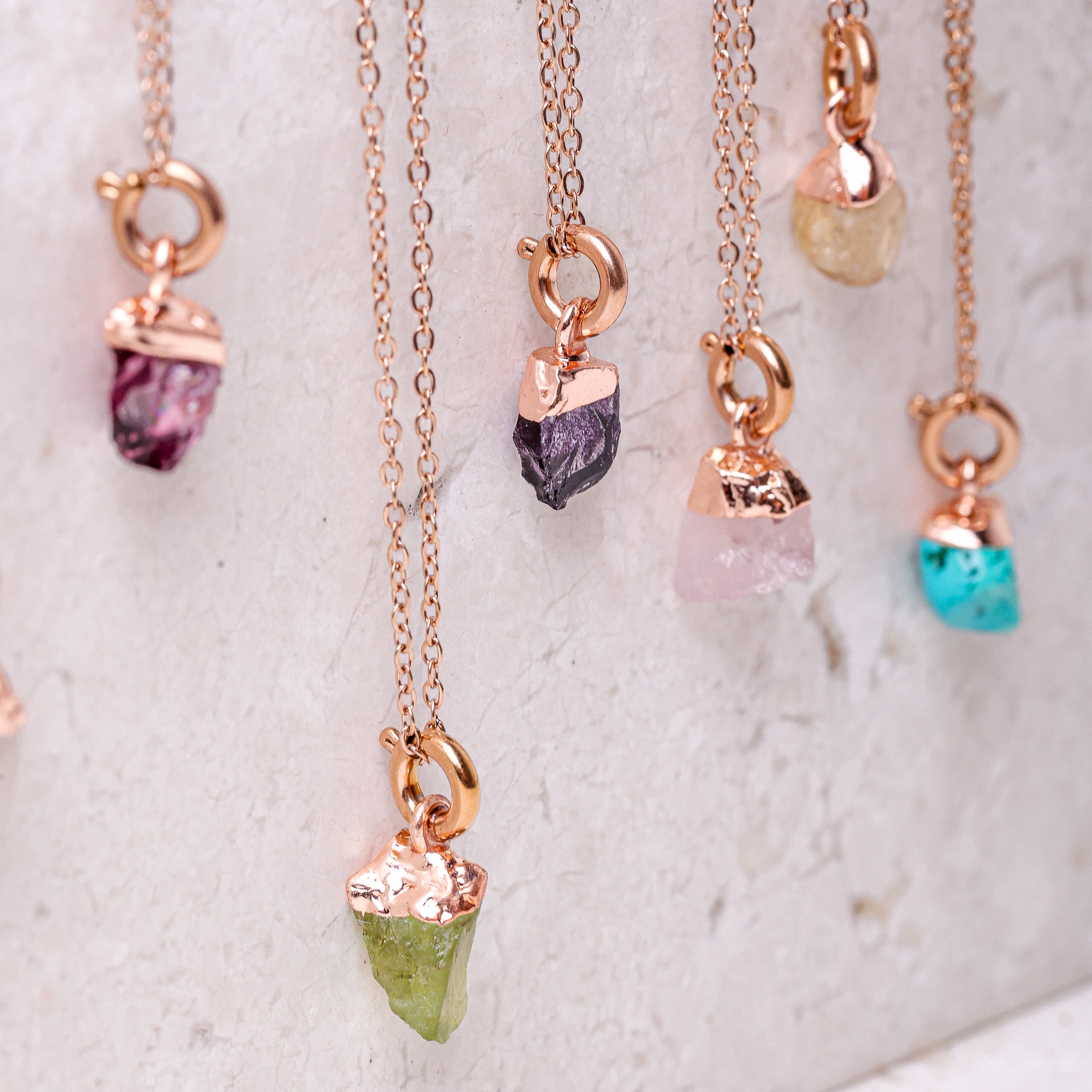 Turquoise(DEC) Raw Birthstone Charm - Inspiration Co.