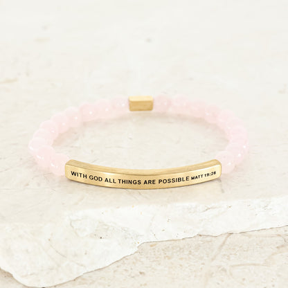 WITH GOD ALL THINGS ARE POSSIBLE MATT 19:26 - Inspiration Co.