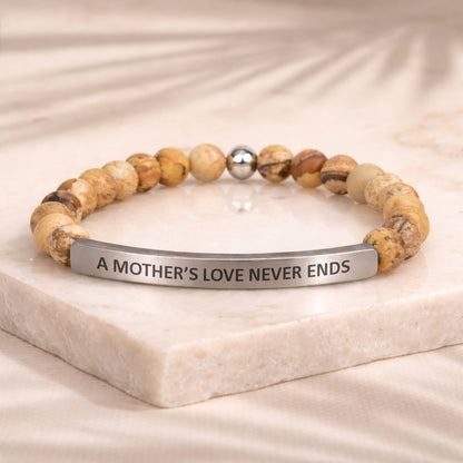 A MOTHER’S LOVE NEVER ENDS .