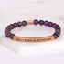 Affirmation engraved bracelet