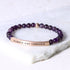Engraved meaningful bracelet