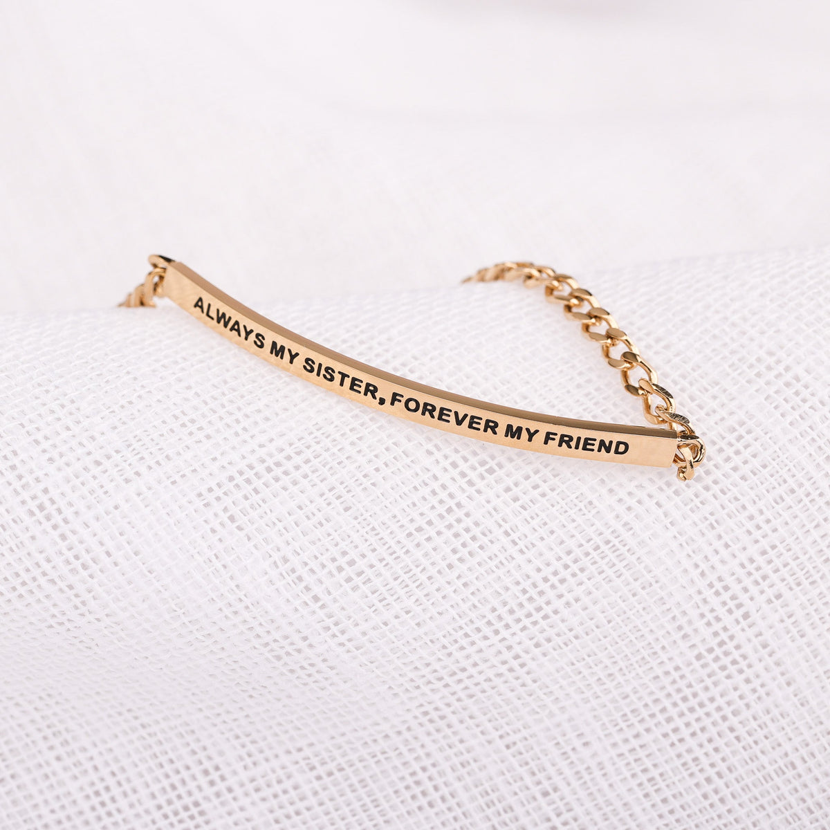 gold engraved bracelet