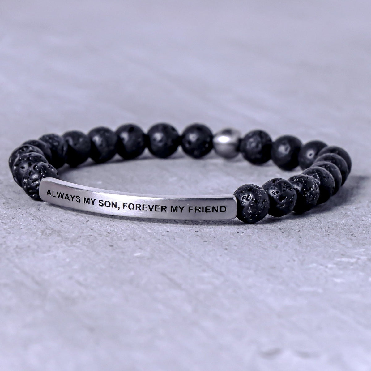 lava stone bracelet gift for son