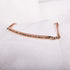 rose gold adjustable chain bracelet
