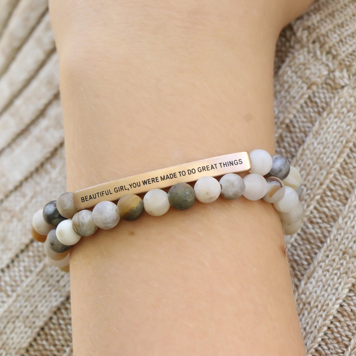 Engraved bracelet for gifting