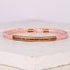 Positive engraved message bracelet gift for her