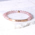 Motivational engraved bracelet