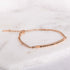 rose gold inspirational bracelet