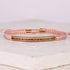 Pink inspirational bracelet