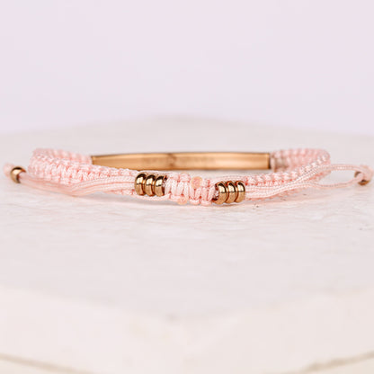 inspirational engraved bracelet