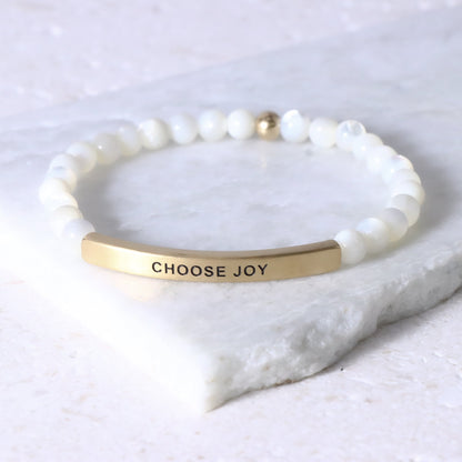 Pearl beaded bracelet made in USA