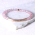 Inspirational engraved bracelet