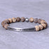 Engraved inspiration bracelet for men