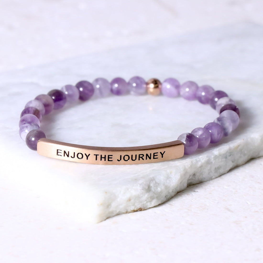 Affirmation engraved bracelet
