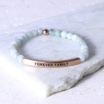 Beaded family bracelet
