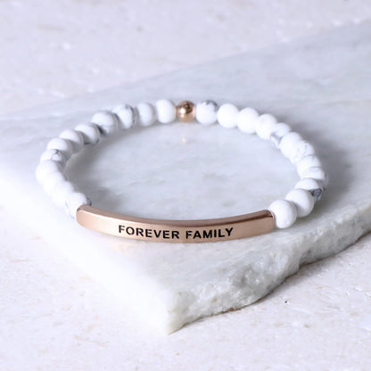 Engraved bracelet for family gift