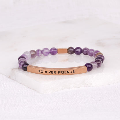 Engraved friendship bracelet