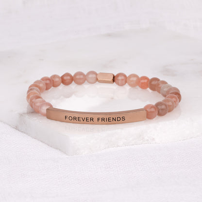 Engraved bff bracelet