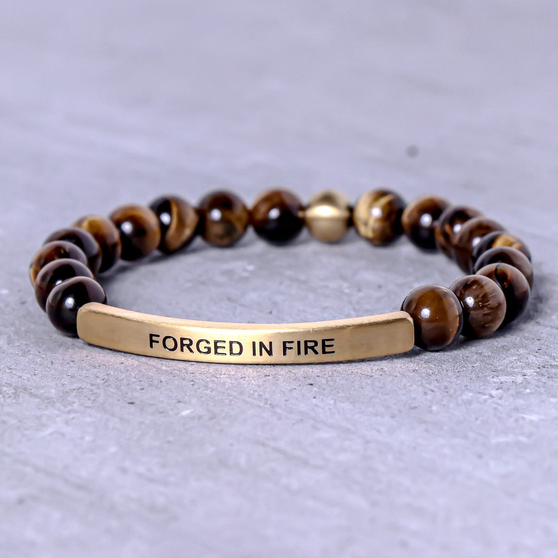 Tiger eye beaded bracelet for men