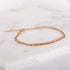 engraved chain bracelet