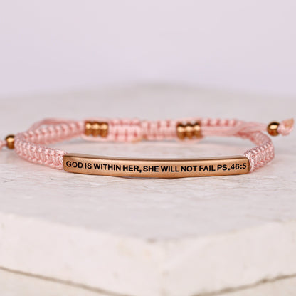 adjustable rope bracelet