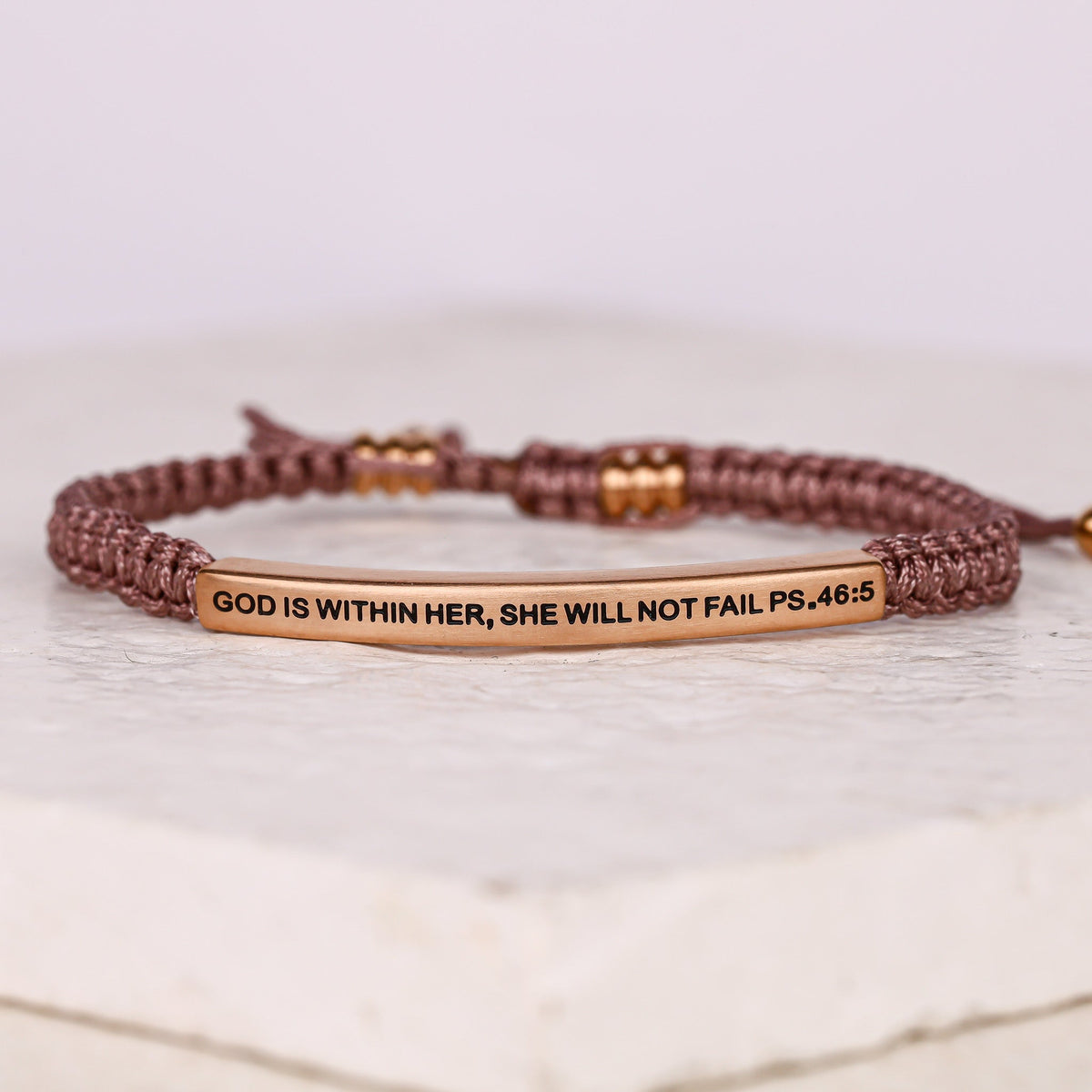 Religious scripture bracelet