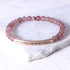 It Is Well With My Soul bracelet with natural gemstone beads