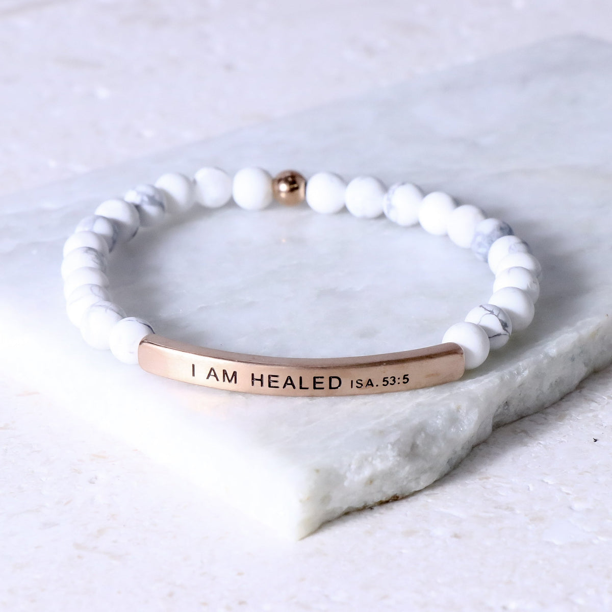 engraved affirmation bracelet