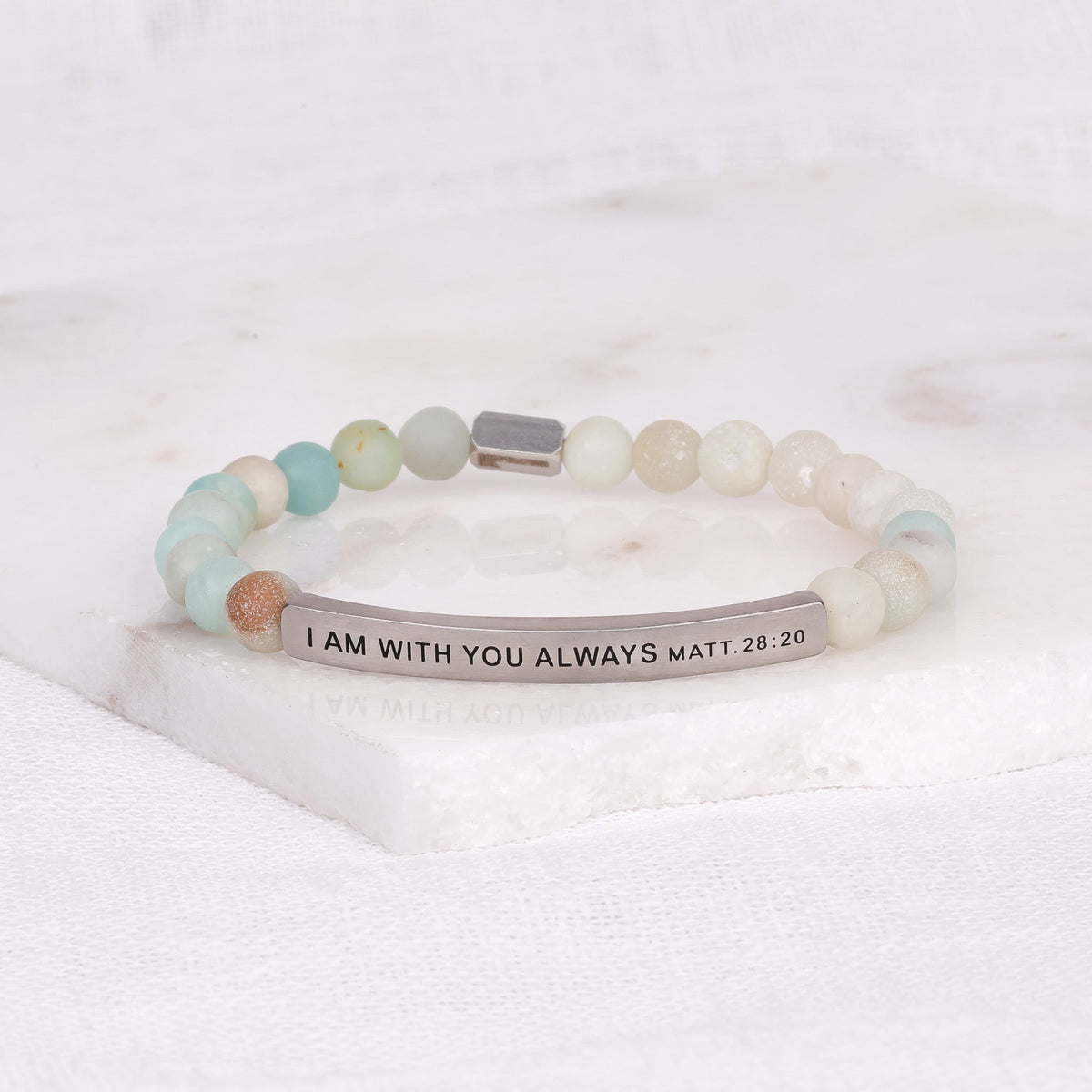 engraved bible verse bracelet