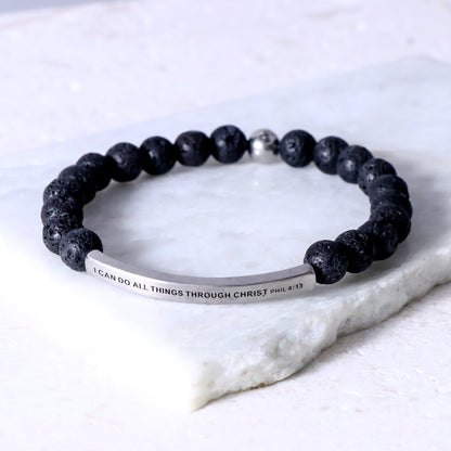 inspiring message bracelet