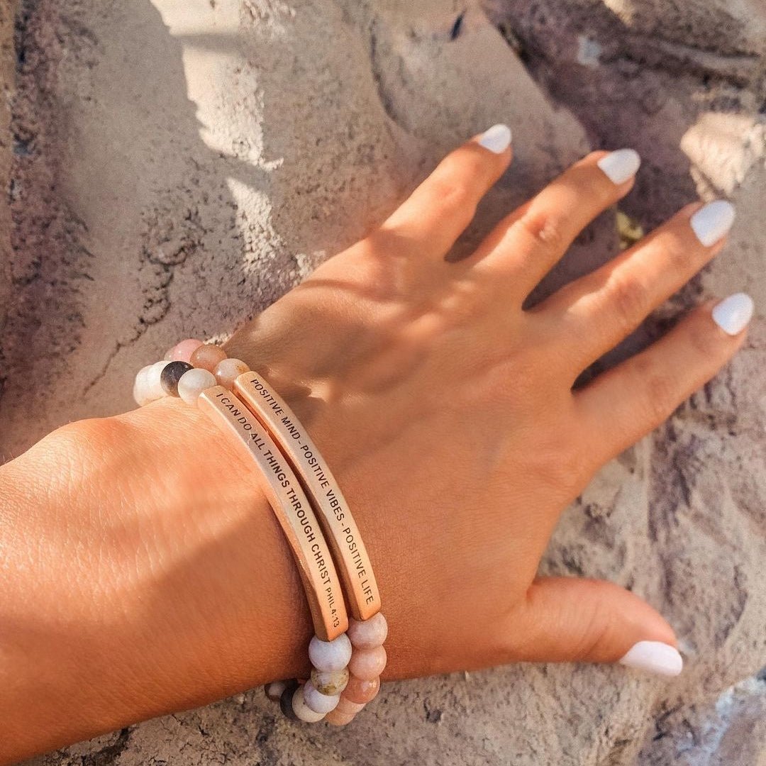 engraved bible verse bracelet