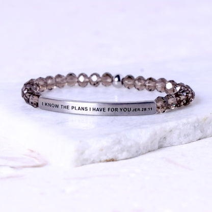 diamond engraved bracelet
