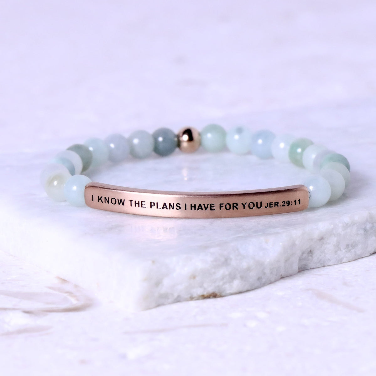 engraved bible verse bracelet