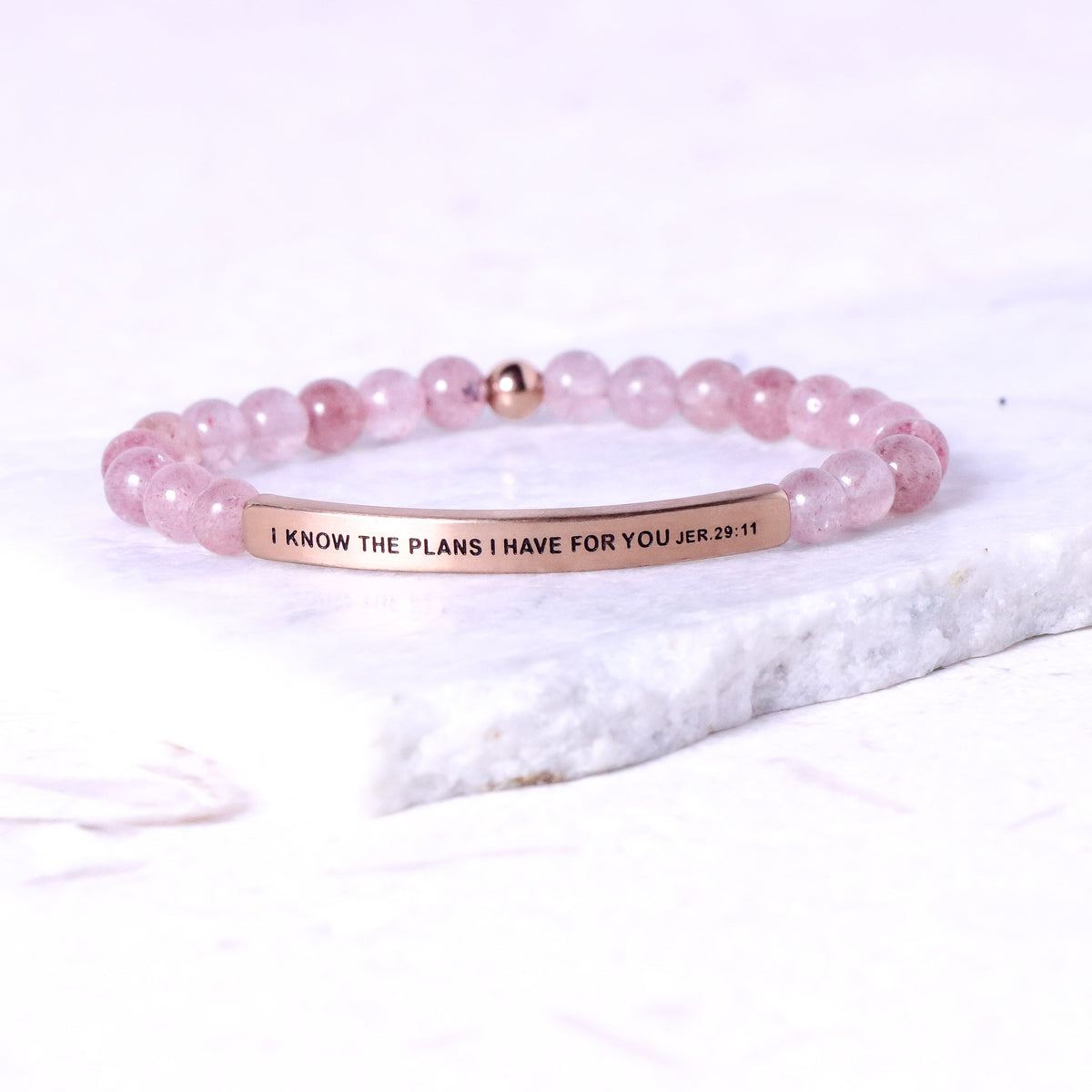 engraved affirmation bracelet