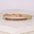 Meaningful rope bracelet with Kind Heart Fierce Mind Brave Spirit inscription