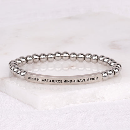 engraved meaningful bracelet