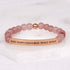 Kind Heart Fierce Mind Brave Spirit engraved bracelet