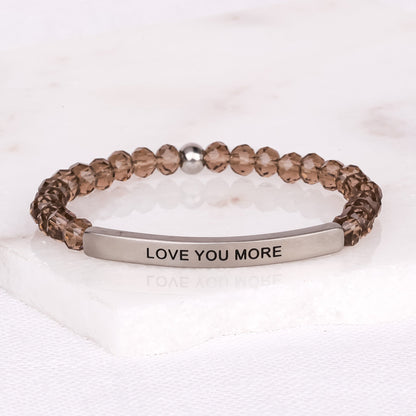 CRYSTAL ENGRAVED BRACELET