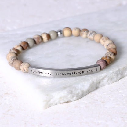 engraved affirmation bracelet