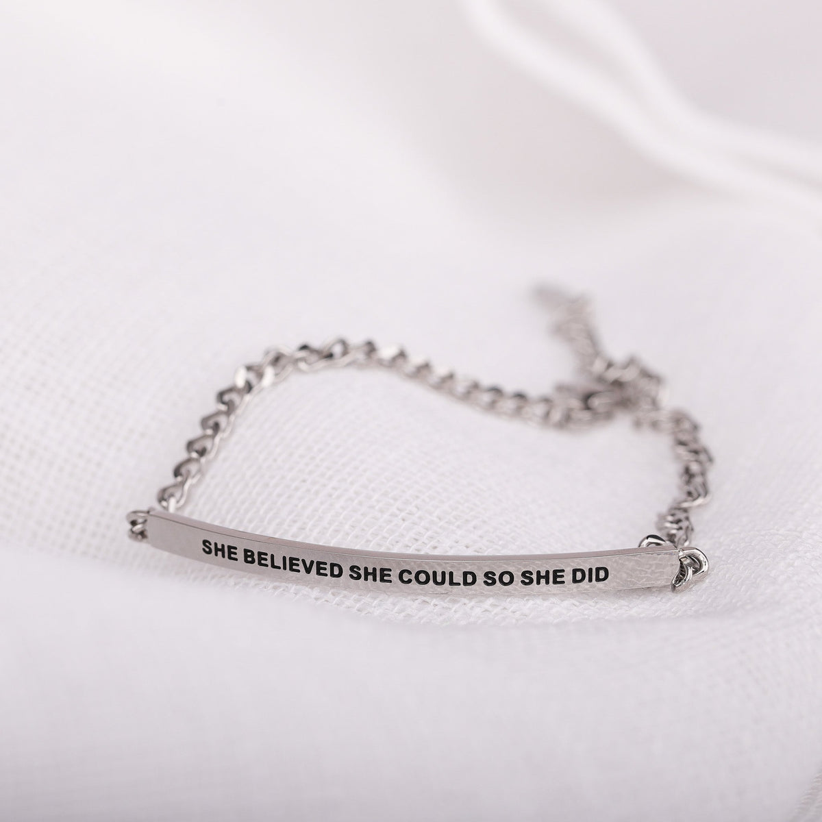  inspirational chain bracelet