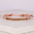 She Believed She Could So She Did rope bracelet with engraved message