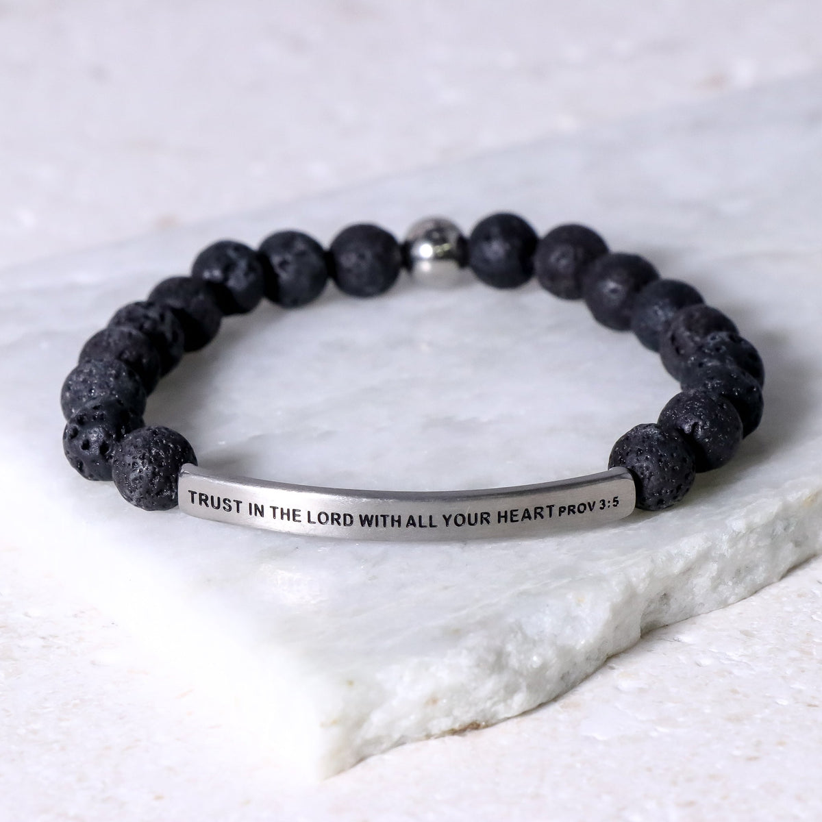 Christian bracelet inspired by Proverbs 3:5