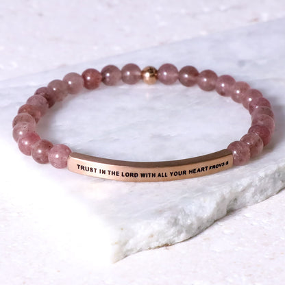 Christian beaded bracelet