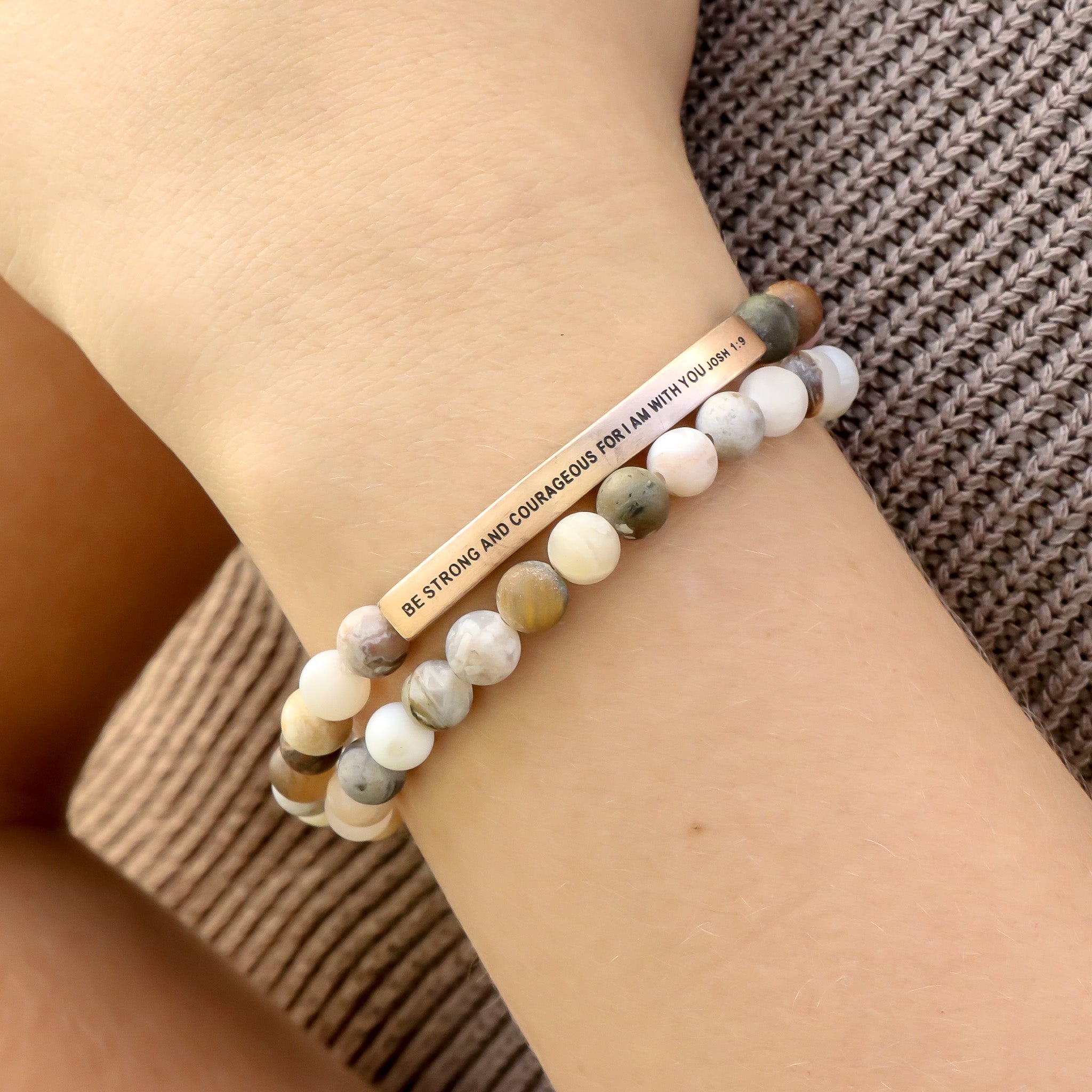 (Bamboo Agate)